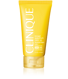 Clinique Sun Broad Spectrum SPF 30 Sunscreen Body Cream